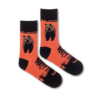 Ponožky Medvěd tatranský Oranžové L (43-46)