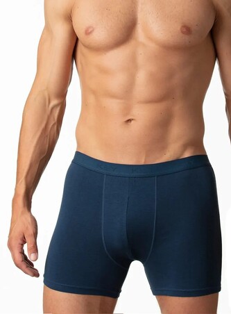 Bokserki Key MXM 019 M-2XL granatowy XXL