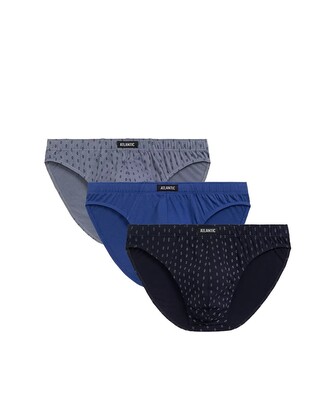 Slipy Atlantic 3MP-191 A'3 S-2XL granatowy-szary-niebieski S