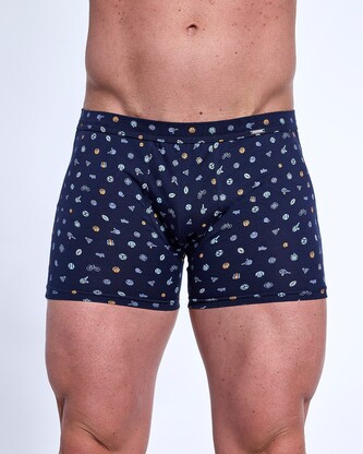 Bokserki Cornette Prime 904/123 3XL-5XL granatowy 4XL