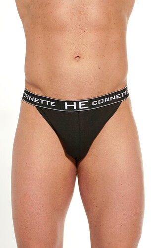 Slipy Cornette Tanga 501 High Emotion S-2XL czarny L