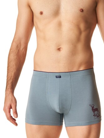 Bokserki Key MXH 602 B24 M-2XL szary L