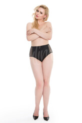 Dámské kalhotky Julimex černé (Opal) XL