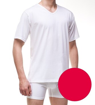 Koszulka Cornette 201 New 3XL-5XL czerwony 5XL