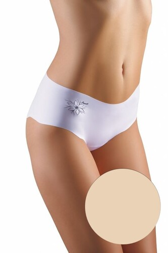 Figi Emili Flower S-XL beżowy XL