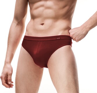 Slipy Cornette Authentic Mini 226 S-2XL claret XL