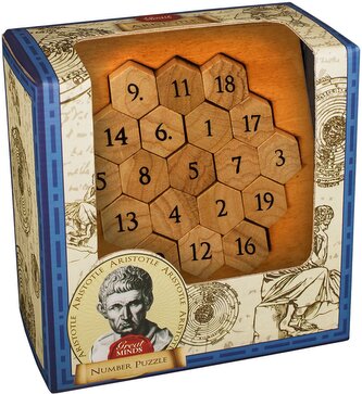 PROFESSOR PUZZLE Great Minds: Aristotelův číselný hlavolam PROFESSOR PUZZLE Great Minds: Aristotelův číselný hlavolam