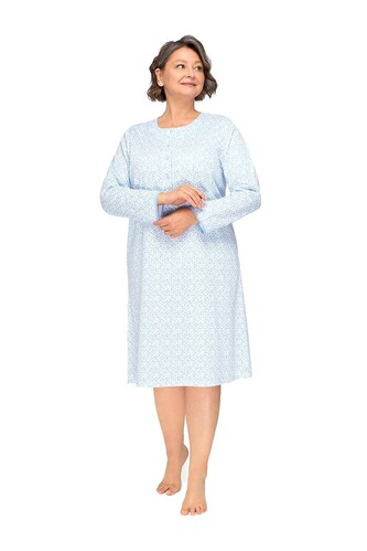 Koszula Martel Basia III 264 dł/r  M-3XL niebieski XXL