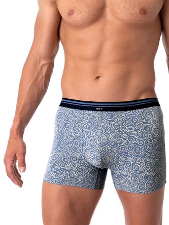 Bokserki Key MXH 748 A25 M-2XL niebieski XL