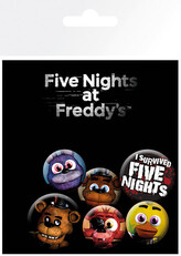 Plackový set Five Nights at Freddys