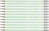 Grafitová tužka s gumou "Swano Pastel", zelená, HB, šestihranná, STABILO