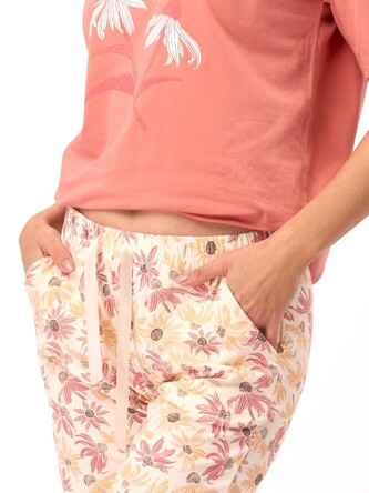 Piżama Key LNS 552 A25 kr/r S-XL różowy ciemny S