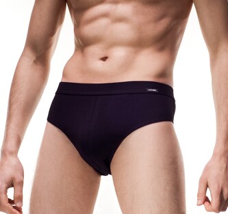 Slipy Cornette Authentic 093 3XL-5XL czarny 3XL