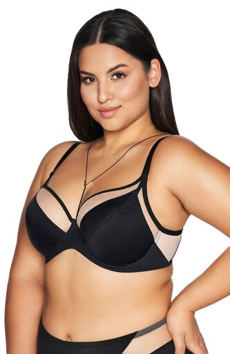 Biustonosz soft Ava 2136 black 65F