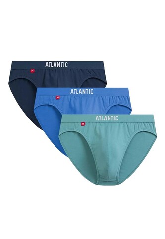 Slipy Atlantic 3MP-094/25 A'3 S-2XL niebieski-zielony XXL
