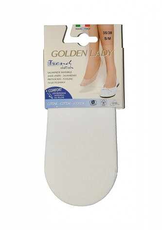 Baleriny Golden Lady Ballerina 6P Cotton A'2 35-42 bianco/biały 39/42-M/L