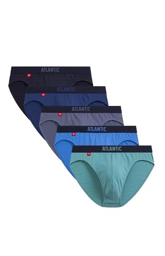 Slipy Atlantic 5SMP-004/25 A'5 S-2XL zielony-granatowy-niebieski S
