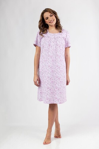 Koszula Regina 014 kr/r 2XL-3XL W25 damska różowy 3XL