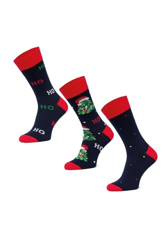 Skarpety Cornette Premium Świąteczne A62 A'3 39-47 granatowy 39-41