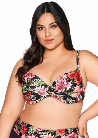 Biustonosz kąpielowy soft Ava SK 219 Floral floral 75I