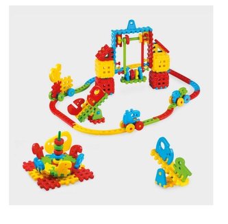 Klocki Konstrukcyjne Wesołe Miasteczko Stworów 2