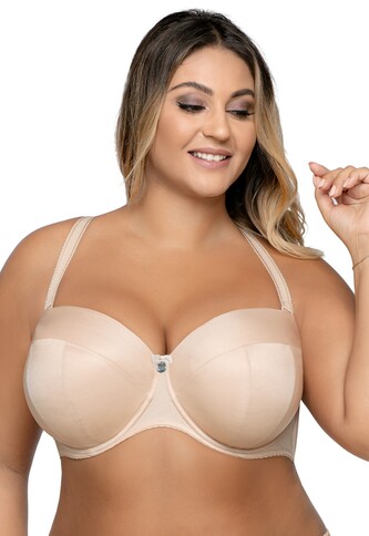 Biustonosz bardotka Ava 1787 Big Beżowy beige 75E