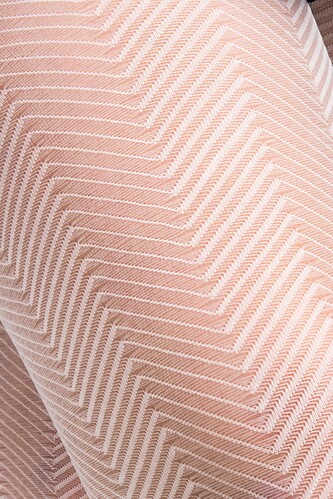 Rajstopy Noviti RM013 Zuzanna 3D 30 den 104-158 biały-jodełka 152-158