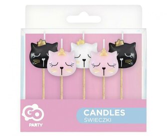 GD Svíčky dortové tvar Kočička