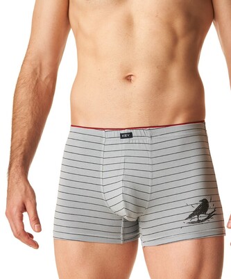 Bokserki Key MXH 400 B24 M-2XL szary XXL