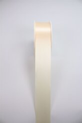 Stuha saténová 15 mm 25 m - krémová