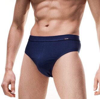 Slipy Cornette Authentic 221 S-2XL granatowy XL