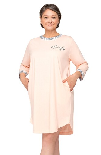 Koszula Martel 252 Laura II 3/4 M-3XL brzoskwiniowy 3XL