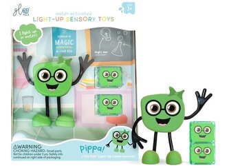 Postać do kąpieli Pippa z kostkami świecącymi