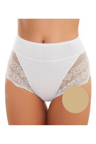 Figi Emili Ella Maxi S-2XL beż XL