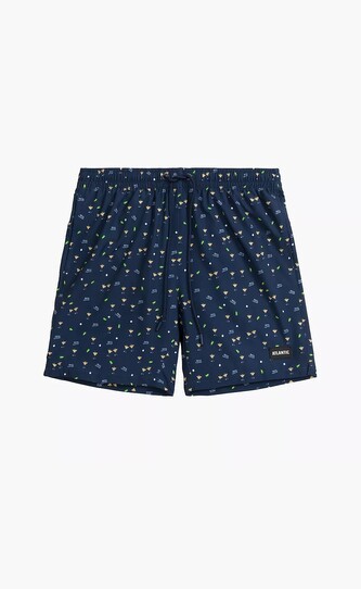 Szorty kąpielowe Atlantic KMB-221 M-2XL granatowy M