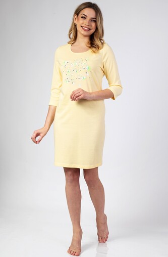 Koszula Regina 138 3/4 2XL-4XL Z24/25 damska żółty 4XL