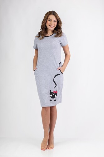 Koszula Regina 152 kr/r S-XL W25 damska melanż jasny S