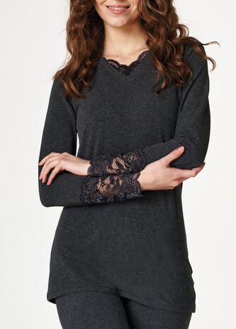 Koszulka Key Hot Touch LVD 729 4 B24 S-XL czarny L