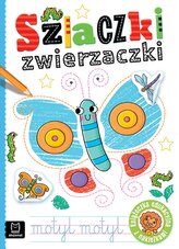 Szlaczki zwierzaczki. Edukacyjna książeczka z naklejkami