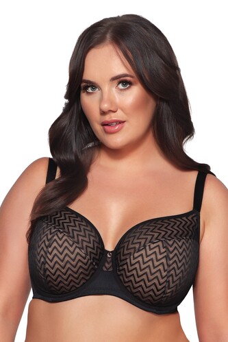 Biustonosz semi soft Ava 2102 black 75F