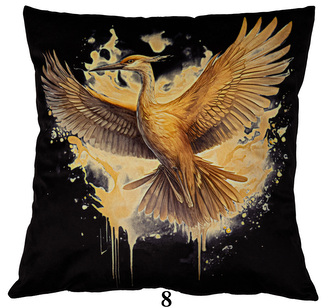 POSZEWKA WELUR DRUK 40CM X 40CM PDW-008