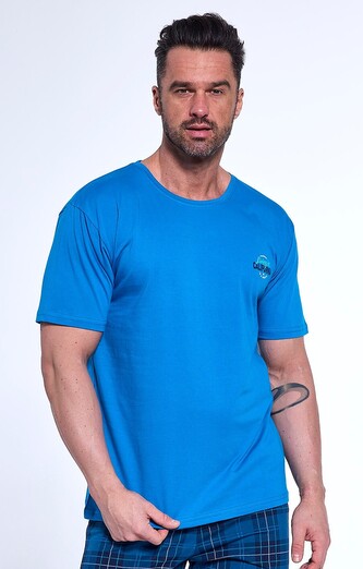 Piżama Cornette 326/186 California kr/r S-2XL męska marine L