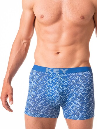 Bokserki Key MXH 904 A24 M-2XL niebieski L