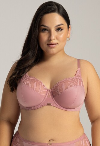 Biustonosz soft Ava 2106 pink peony 80F