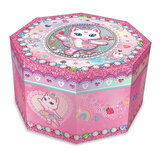 Pozytywka ośmiokątna Kot Baletnica