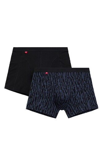 Bokserki Atlantic 2MH-175 A'2 S-2XL grafitowy-czarny XXL