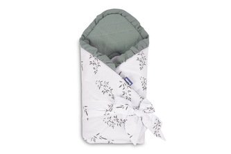 ROŻEK MUŚLINOWY GAŁĄZKA ZIELONY 75x75