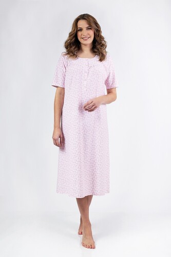 Koszula Regina 013 kr/r 2XL-4XL W25 damska różowy 3XL