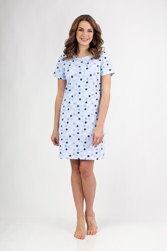 Koszula Regina 147 kr/r 2XL-4XL W25 damska niebieski 4XL