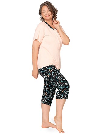 Piżama Martel Olga I 261 kr/r M-3XL rozpinana pomarańczowy M